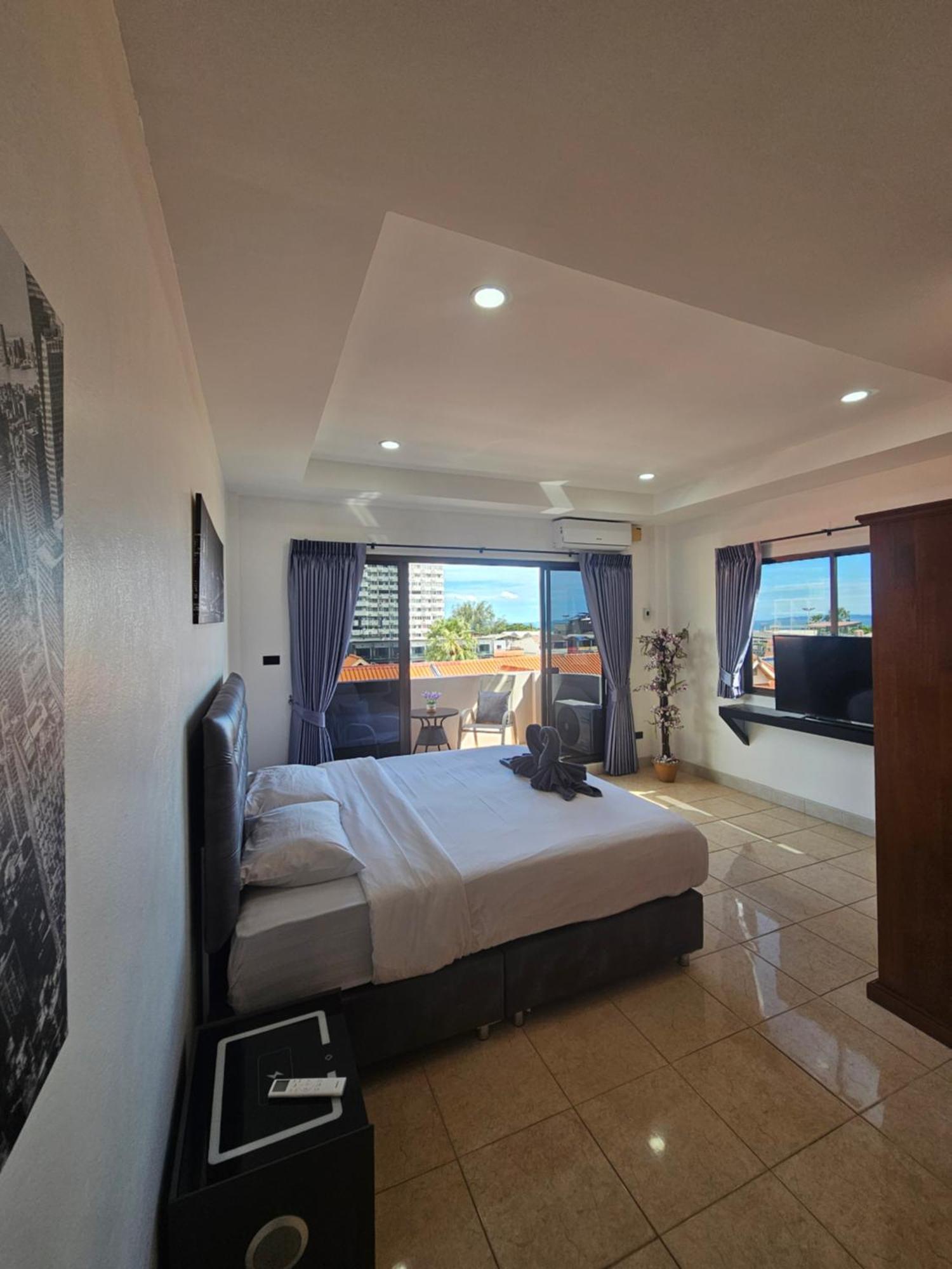 Candy Beach Seaview Jomtien Ngoại thất bức ảnh