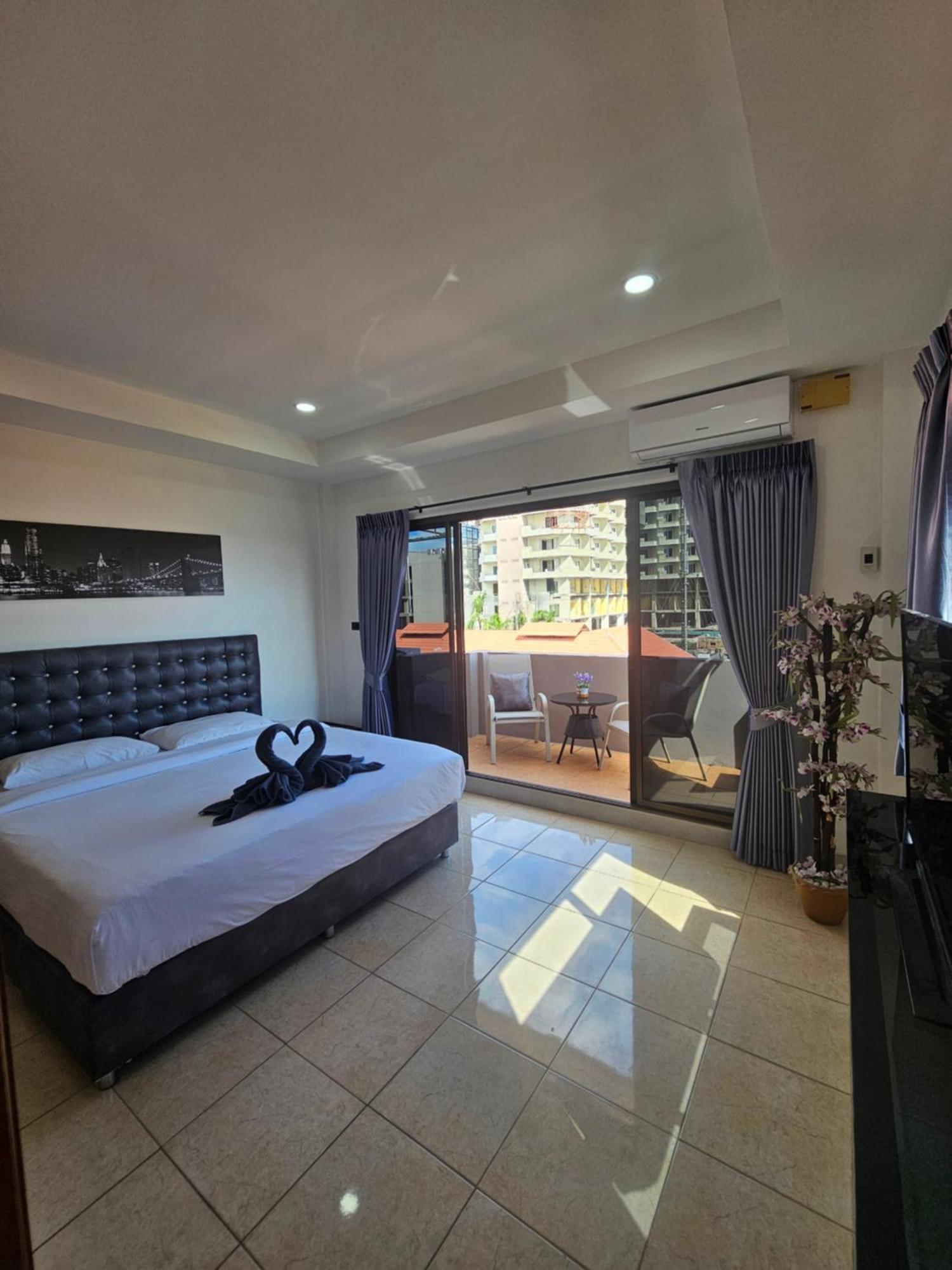 Candy Beach Seaview Jomtien Ngoại thất bức ảnh